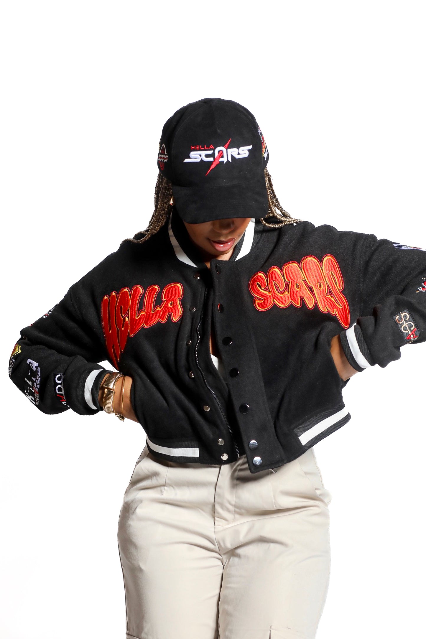 HELLA SCARS WINTER24 VARSITY JACKETS **MADE-TO-ORDER**